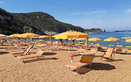 La spiaggia di Campese