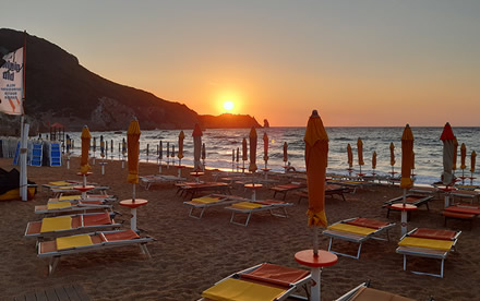 Magici tramonti da Campese